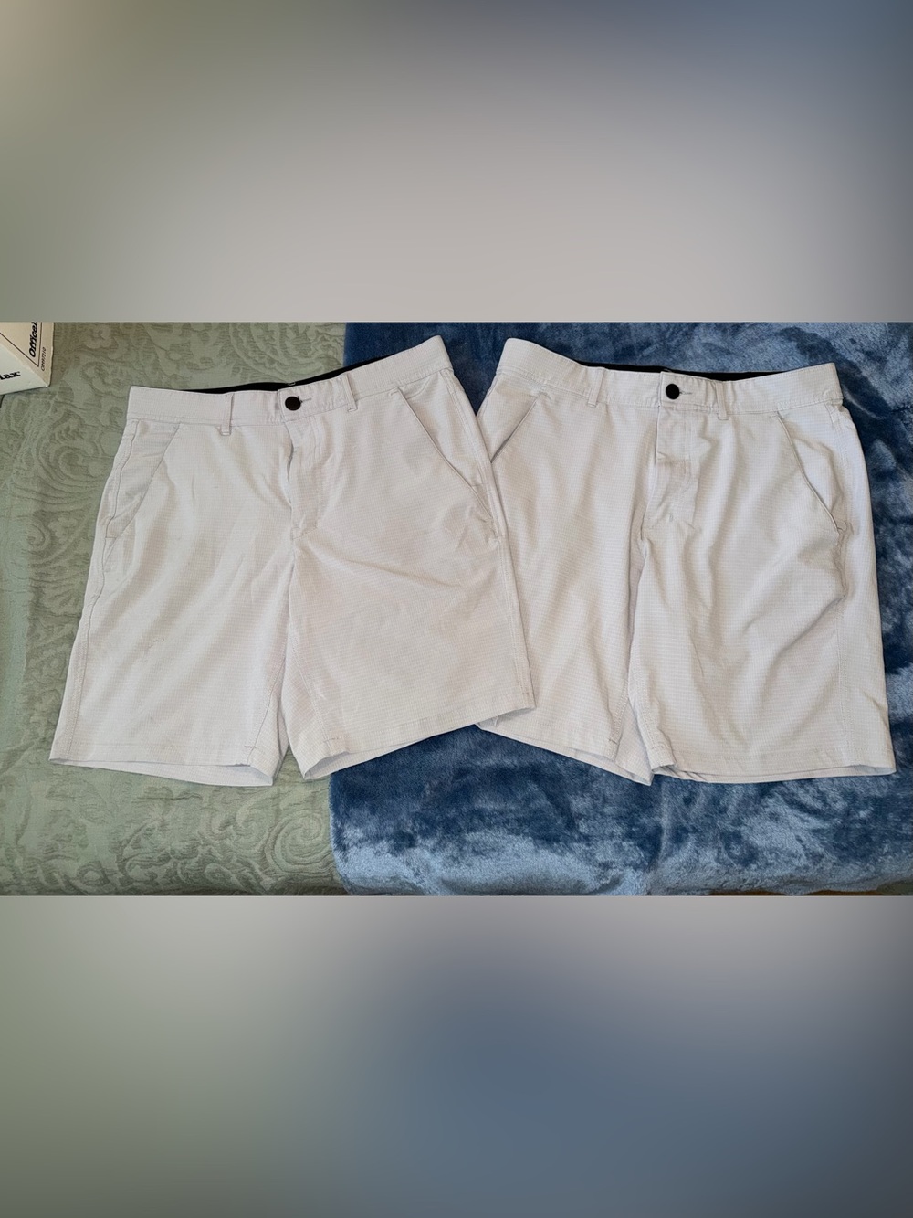George White Flat Front Men's Shorts